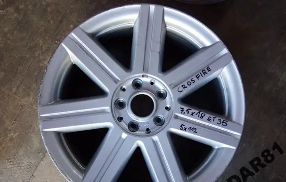 Chrysler Crossfire R18 alloy rim 