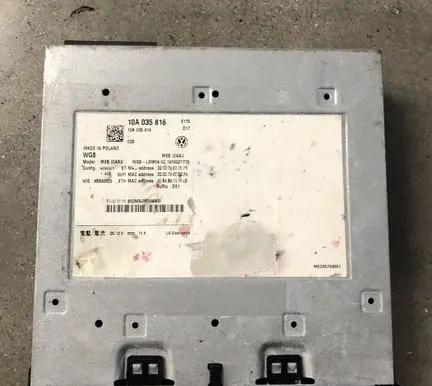Volkswagen ID.3 Navigation unit CD/DVD player 10A035816
