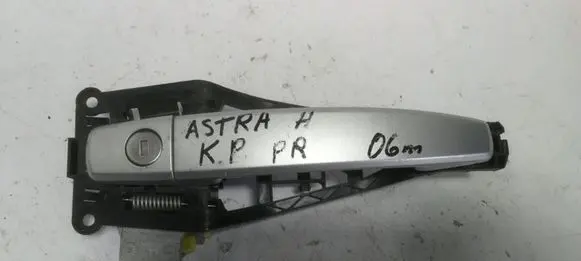 Opel Astra H Front door exterior handle 24463523