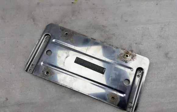 Mercedes-Benz S W222 Number Plate Surrounds Holder Frame A1698170211