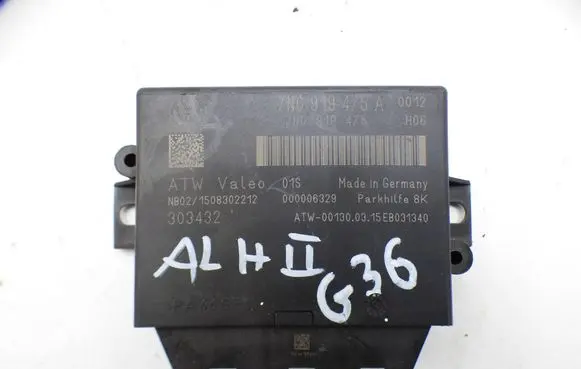 Seat Alhambra (Mk2) Parking PDC control unit/module 7N0919475 000006329