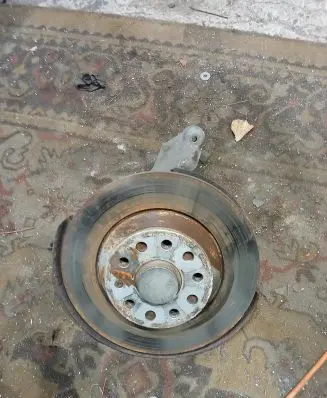 Volkswagen PASSAT B8 Rear wheel hub spindle/knuckle 