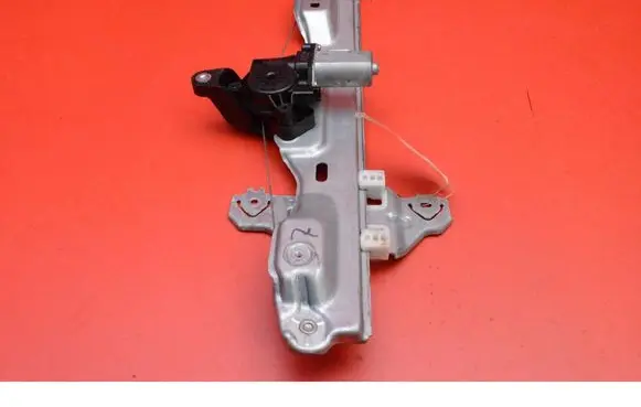 Nissan Qashqai Rear door window regulator with motor 827004EA0A02