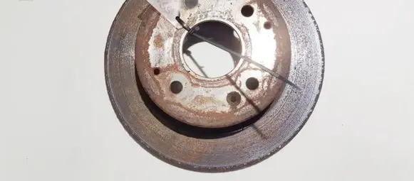 Honda Accord Rear brake disc neventiliuojamas