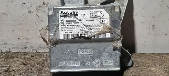Peugeot 308 Airbag control unit/module 610714900