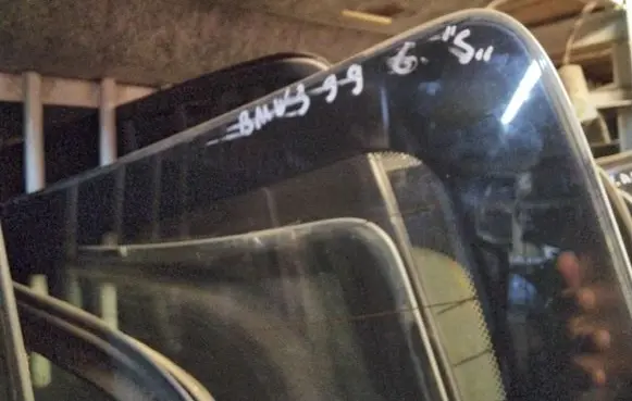 BMW 3 E46 Rear windscreen/windshield window 