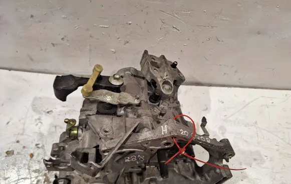 Citroen C2 Manual 5 speed gearbox 20CQ08