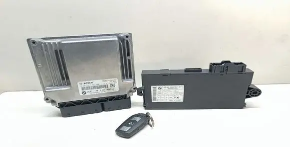 BMW X1 E84 Engine ECU kit and lock set 8512499 0281017551 9262361