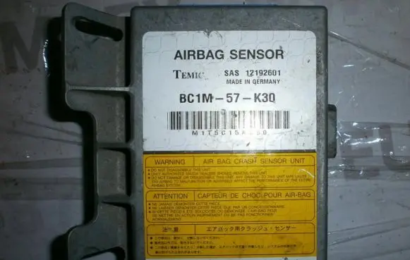 Mazda 323 Airbag control unit/module BC1M57K30 12192601