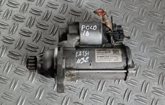 Volkswagen Polo V 6R Starter motor 02M911024Q 30012016 0001179512