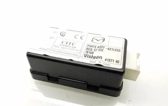 Mazda 3 I Keyless (KESSY) go control unit/module BS3L675DZ