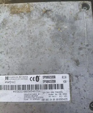 Seat Leon (1P) Bluetooth control unit module 5P0862335B 362X0850548