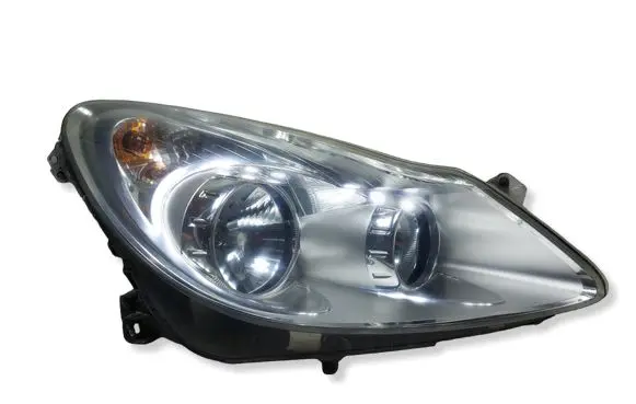 Opel Corsa D Headlight/headlamp 13186382KASACJA 13186382