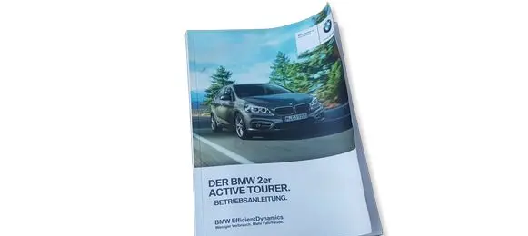 BMW 2 F45 User manual 