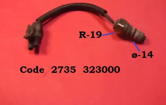 Renault 19 Intake air temperature sensor 2735 323000