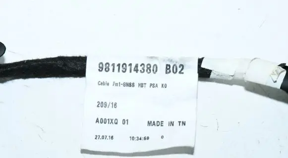Citroen Jumpy Other wiring loom 9811914380