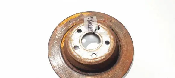 Ford Mondeo MK IV Rear brake disc neventiliuojamas