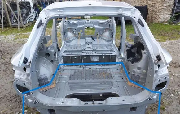 Volkswagen ID.4 Trunk bottom trim panel VWID4WANNA523