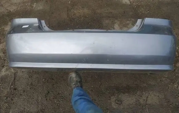 Chevrolet Aveo Rear bumper pilkas
