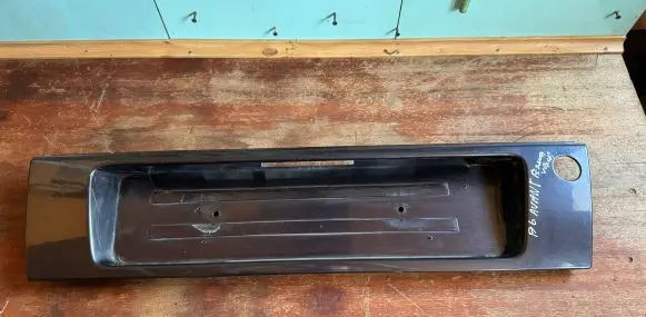 Audi A6 S6 C4 4A Trunk door license plate light bar 4A5853465D 4A9853465C 4A9853465