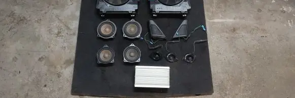 BMW 5 F10 F11 Audio system kit 9266355 65139175696
