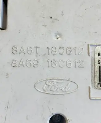 Ford Fiesta Climate control unit 8a6t18c612 8a6918c612