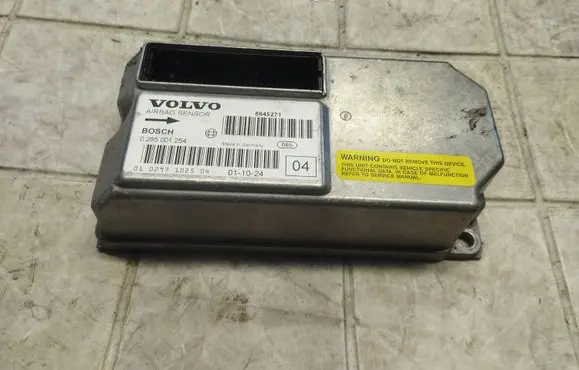 Volvo S60 Airbag control unit/module 0285001254 010297102504 8645271
