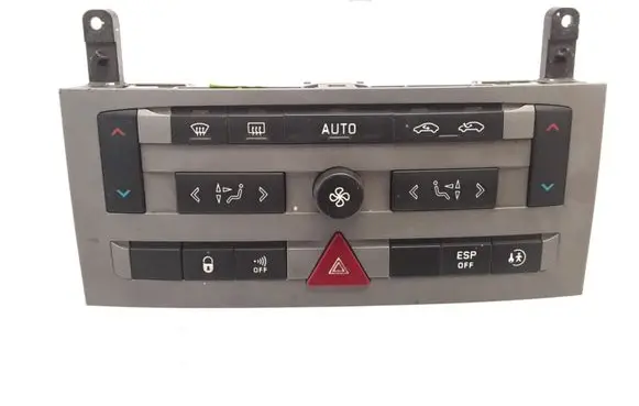 Peugeot 407 Climate control unit 96573322YW01 96573322YW 96573322