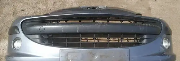 Peugeot 207 Front bumper pilkas
