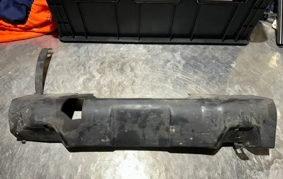 Citroen DS4 Rear underbody cover/under tray 9688080680