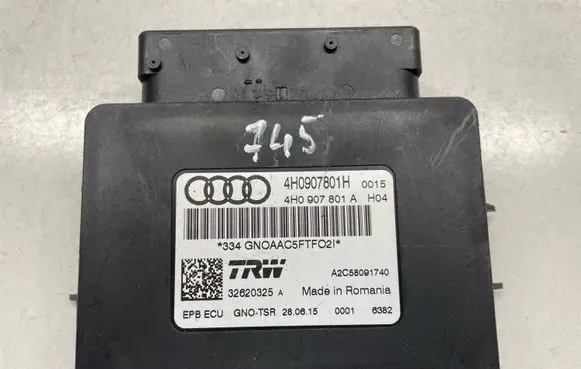 Audi A7 S7 4G Hand brake control module 4H0907801H