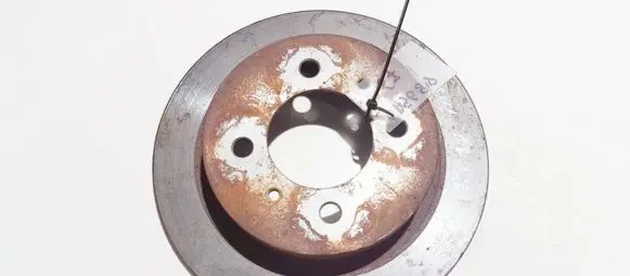Nissan Almera Rear brake disc neventiliuojamas