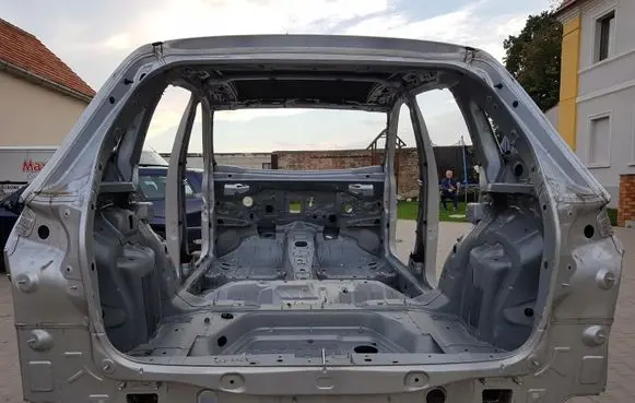Mercedes-Benz B W247 Trunk bottom trim panel 