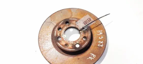 Fiat Punto (199) Front brake disc ventiliuojamas