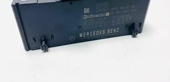 Mercedes-Benz S W222 Tailgate/trunk control unit/module A2229006008 2229006008