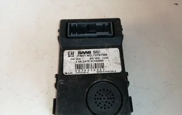Saab 9-5 Speedometer control unit/module 12767386