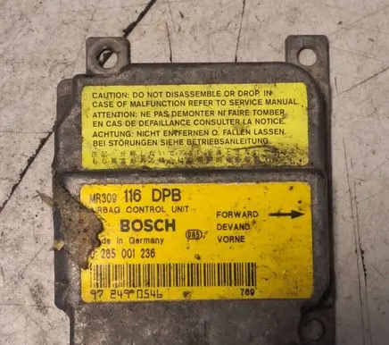 Mitsubishi Carisma Airbag control unit/module 0285001236 MR309116 972490546