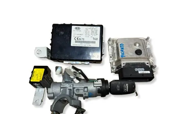 KIA Picanto Engine ECU kit and lock set 3911103555 9001140032K0 BE52FS07500