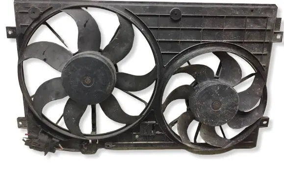 Volkswagen Golf V Electric radiator cooling fan 1K0121207T 1355D300186