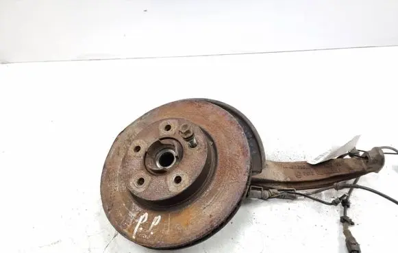 Porsche Cayenne (9PA) Front wheel hub spindle knuckle 7L0407258A