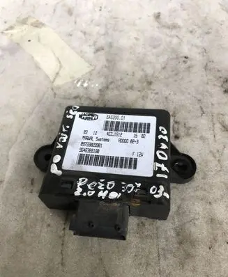 Peugeot 307 Fuel injection pump control unit/module 09733029901