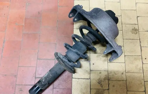 Audi Q5 SQ5 Front shock absorber with coil spring 8R0412383