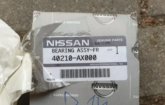 Nissan Micra Front wheel ball bearing 40210AX000