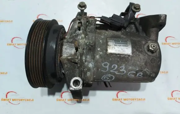 Nissan Qashqai Air conditioning (A/C) compressor (pump) 926003VD0A M215A150937