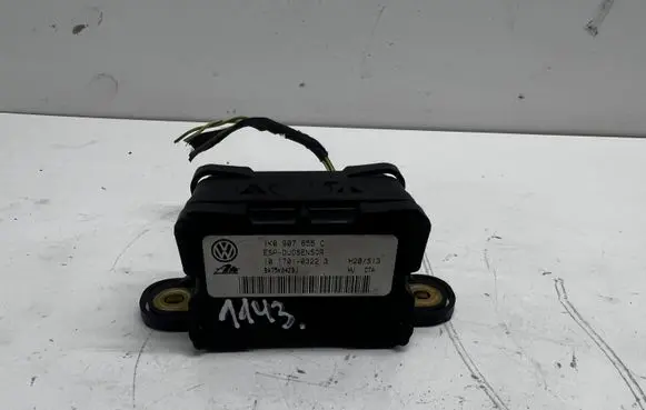 Volkswagen Touran I ESP acceleration yaw rate sensor 1K0907655C 10170103223 BA75K042BJ