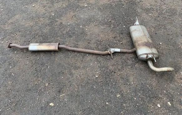 Mitsubishi Outlander IV Muffler/silencer 