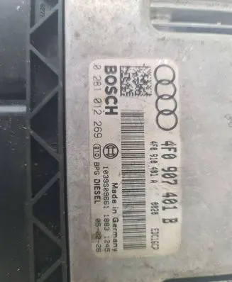 Audi A6 S6 C6 4F Engine control unit/module 4F0907401B 4F0910401A 0281012269