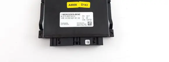 Mercedes-Benz E W213 Gearbox control unit/module A2139002401 A0009016102