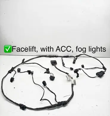 BMW 5 F10 F11 Parking sensor (PDC) wiring loom 9291090 514000E04 F62932