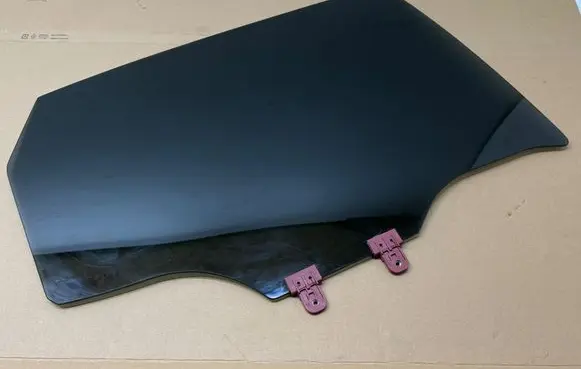 Nissan Qashqai J12 Rear door window glass 43R011604 E000199 AS3M5540DOT682
